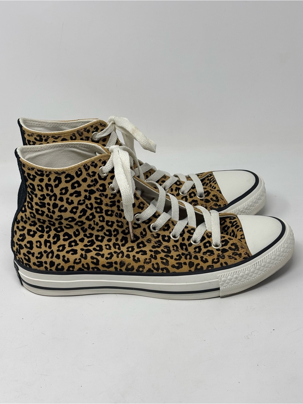Converse Chuck Taylor All Star lift platform leopard sneakers size women’s 9 - Picture 6 of 14